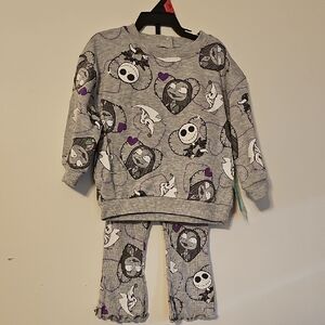 Disney Gray and Purple Halloween Costume Set